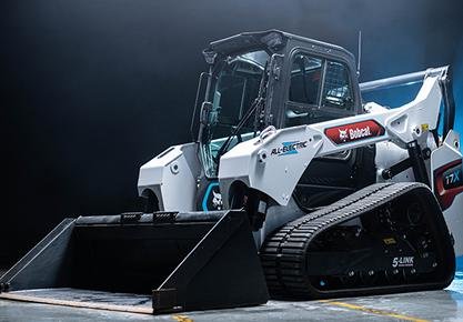 Bobcat T7X: de eerste volledig elektrische compacte rupslader ter wereld